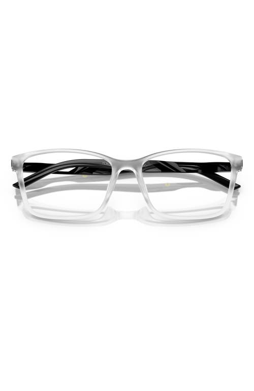 Scuderia Ferrari 57mm Pillow Optical Glasses In Matte Crystal
