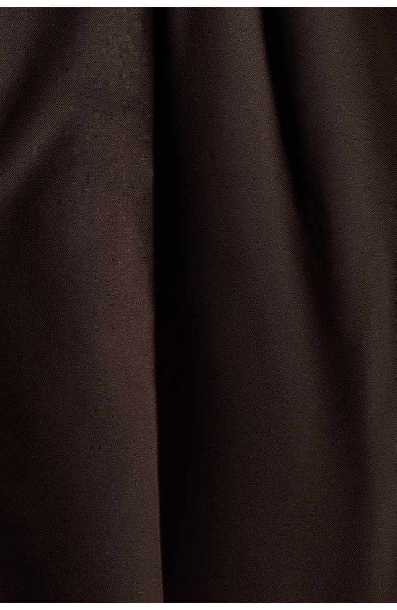 H&M Loose-fit tailored pants, Alternate, color, Brown