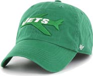 '47 Men's '47 Kelly Green New York Jets Gridiron Classics Franchise Legacy Fitted Hat