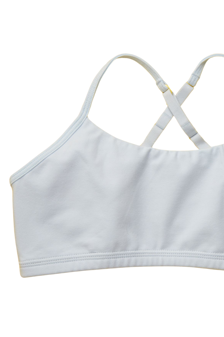 Ladybug Cotton Training Bra, Alternate, color, Heather Grey Mist