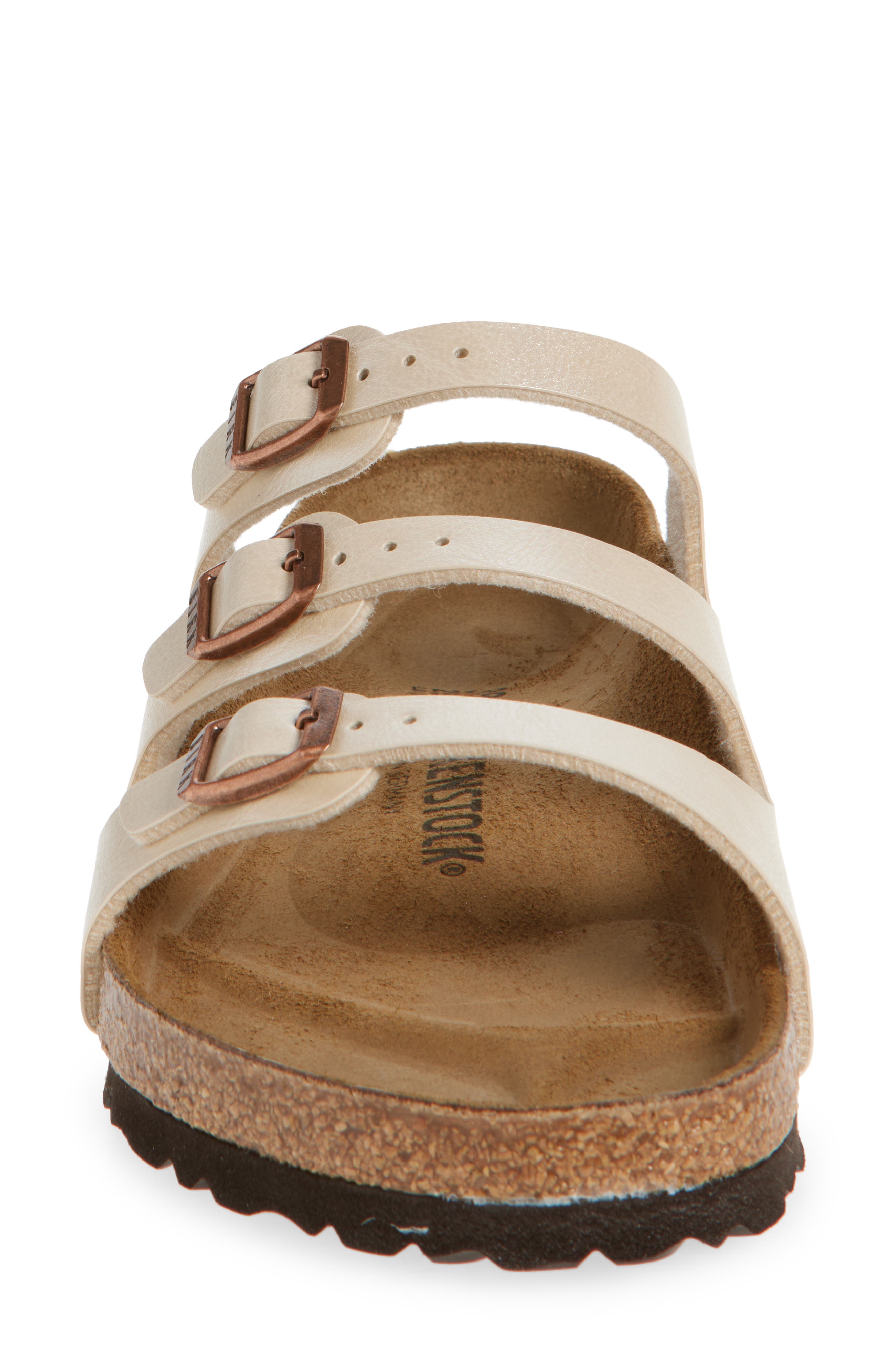 Florida Graceful Slide Sandal - Discontinued, Alternate, color, PEARL WHITE