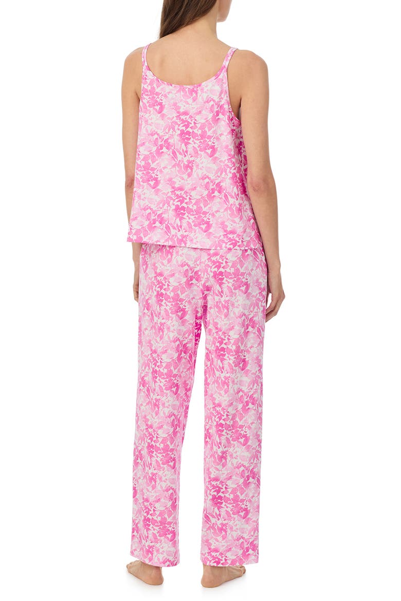 Floral Sleeveless Pajamas, Alternate, color, PINK FLORAL