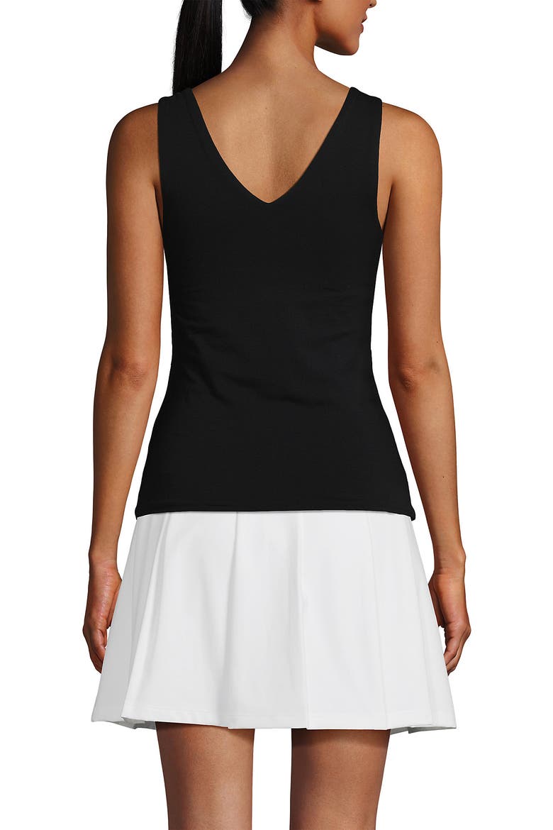 Slender Tank Top, Alternate, color, Black