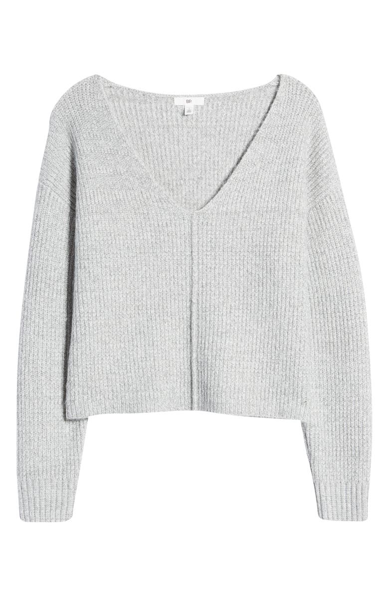 BP. Weekend V-Neck Sweater, Alternate, color, 