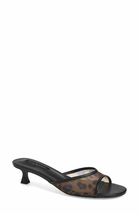 Tony Bianco Pru Kitten Heel Slide Sandal