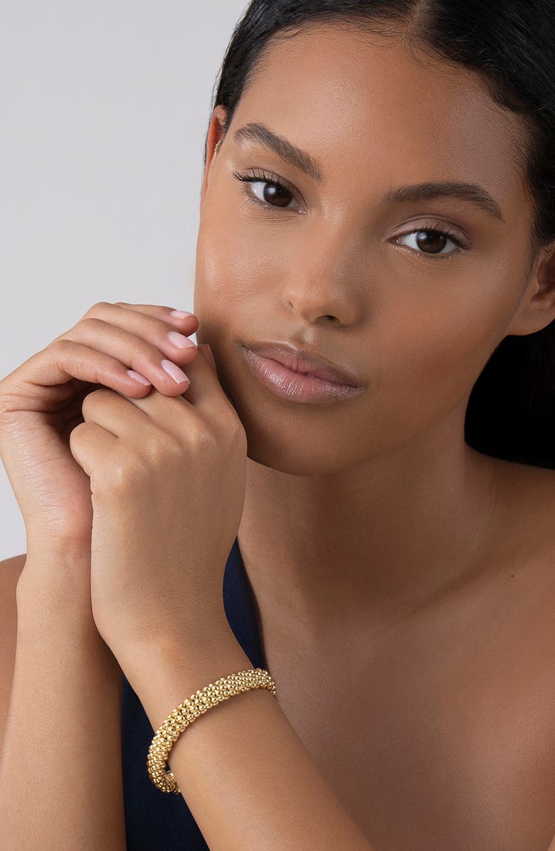 LAGOS Caviar Gold Rope Bracelet, Alternate, color, Gold
