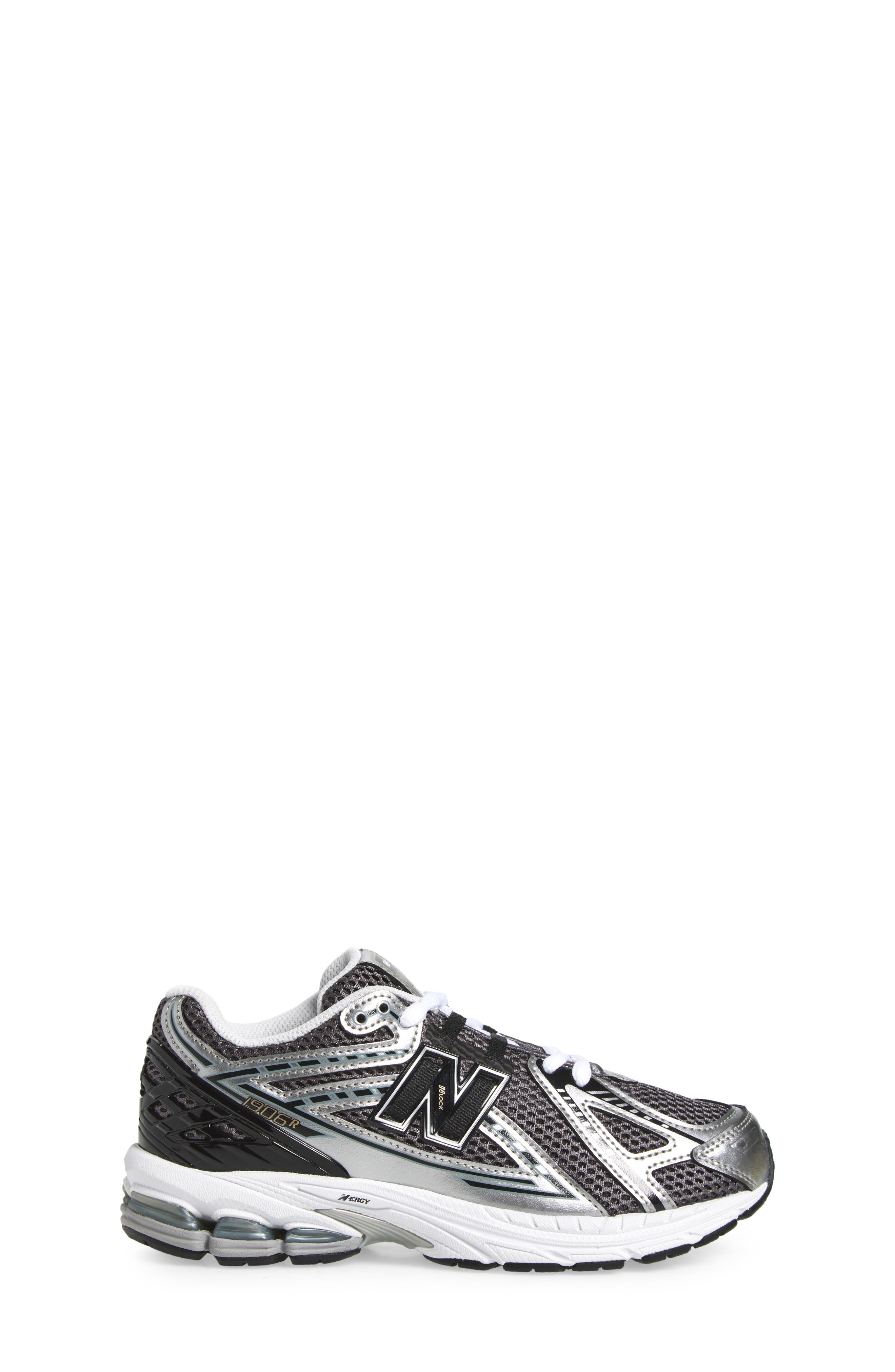 New Balance Kids' 1906R Running Shoe, Alternate, color, Black/ Silver Metallic