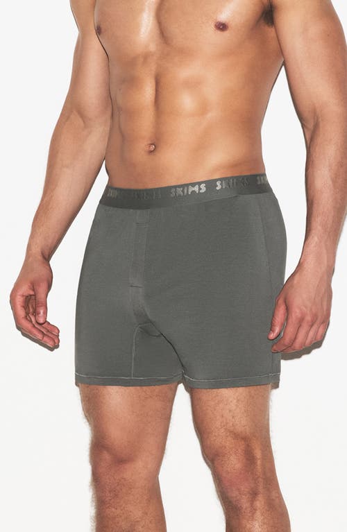 Skims Stretch 3-pack Knit Boxers In Multi
