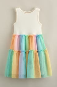 Tucker + Tate Kids' Tiered Rainbow Tutu Dress