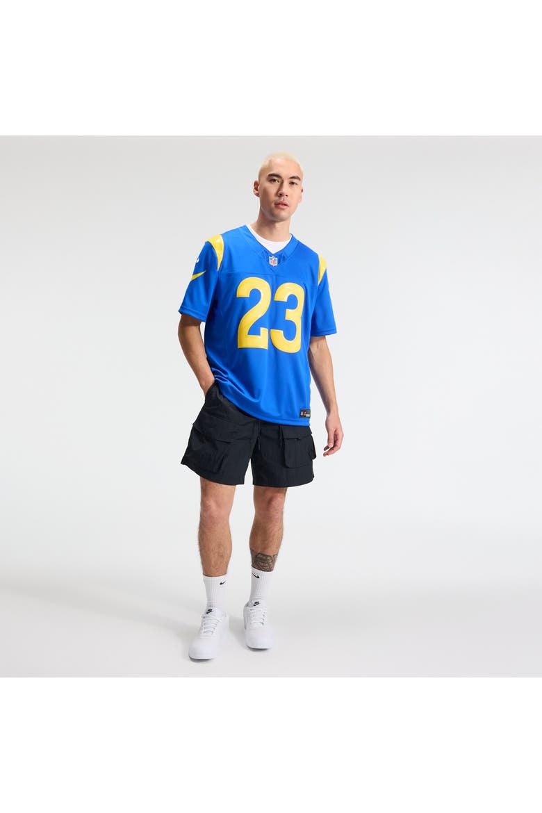Men's Nike Kyren Williams Royal Los Angeles Rams Team Vapor F.U.S.E. Stitched Limited Jersey, Alternate, color, Royal