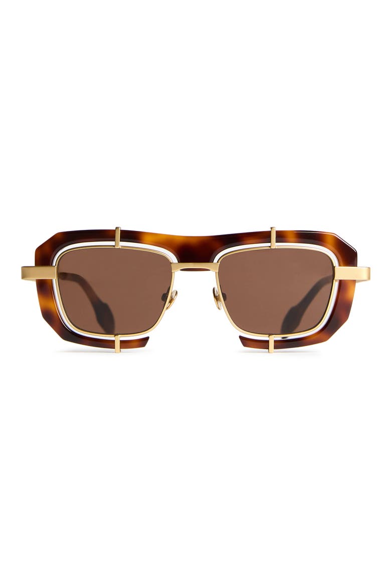 Geometric Sunglasses, Main, color, HAVANA