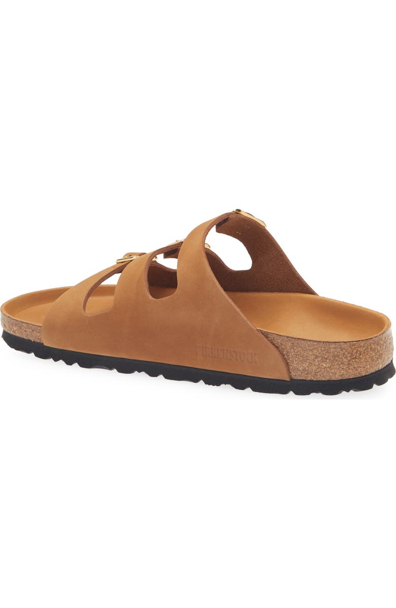 Birkenstock Florida Sandal, Alternate, color, Mink Nubuck