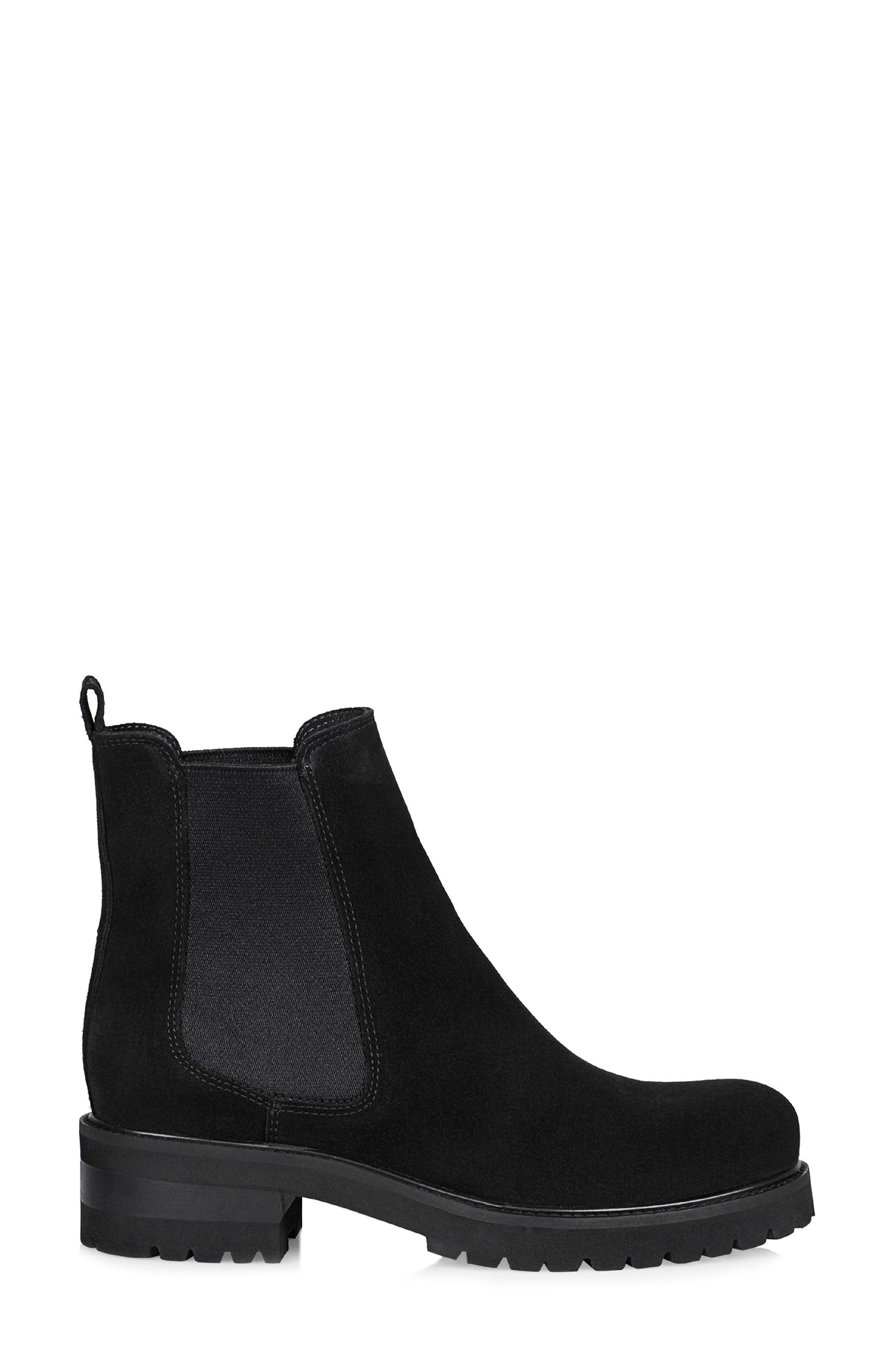 La Canadienne Cye City Dry&lt;sup&gt;™&lt;/sup&gt; Waterproof Chelsea Boot, Alternate, color, Black Suede