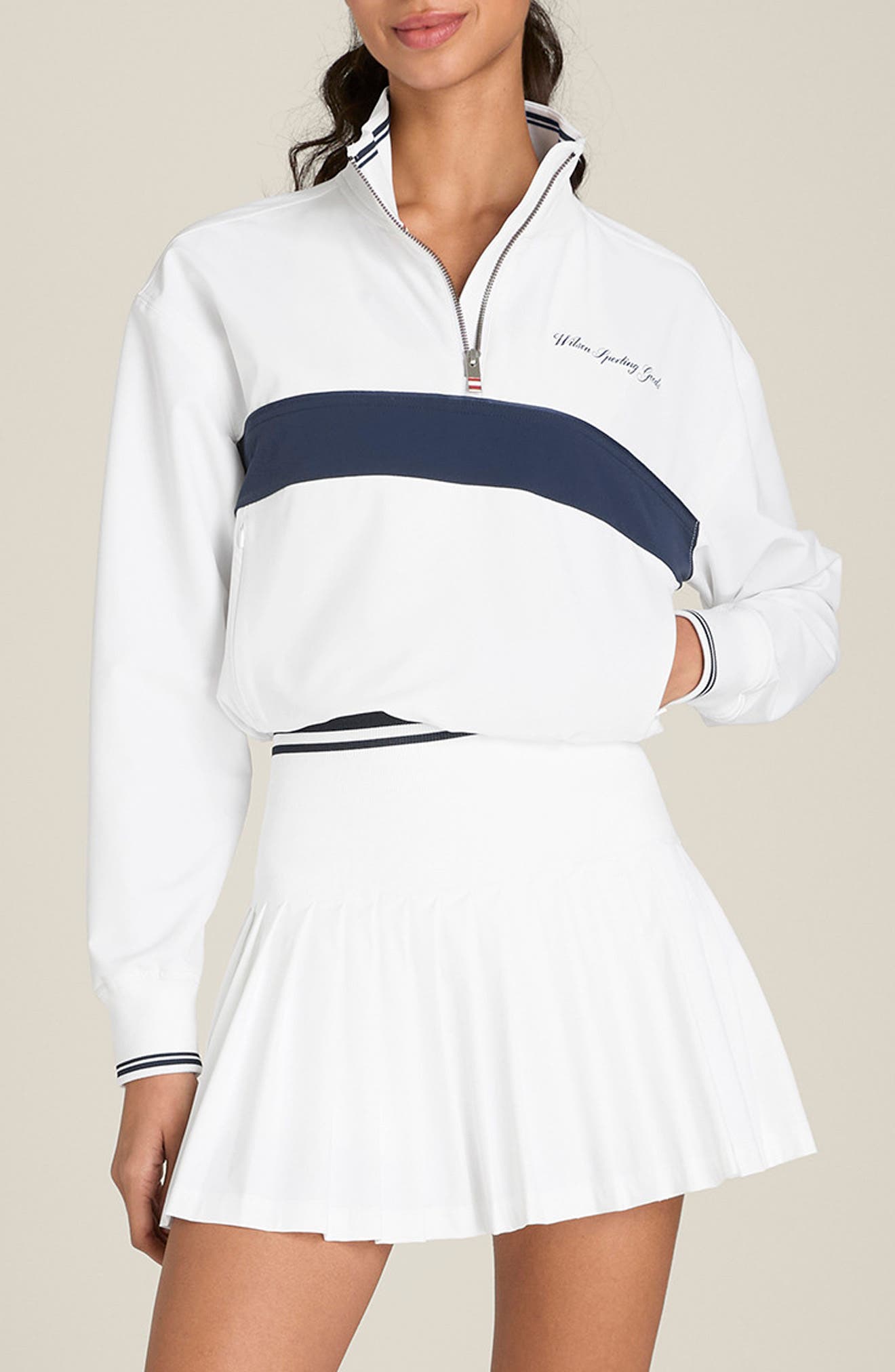 selected BRIGHT WHITE/CLASSIC NAVY