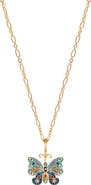 Karma and Luck Vibrant Awakening Butterfly Charm Necklace