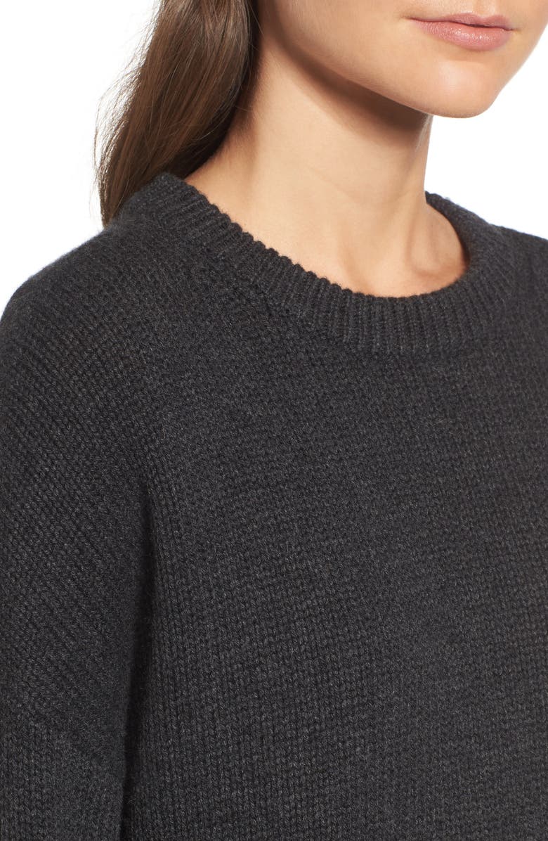 Treasure & Bond x Something Navy Crewneck Sweater, Alternate, color,