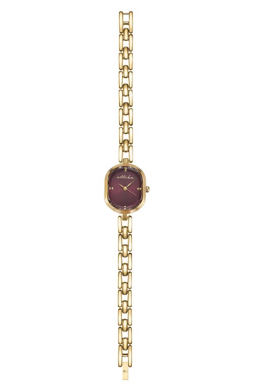 Ettika Elegant Link Bracelet Watch In Gold