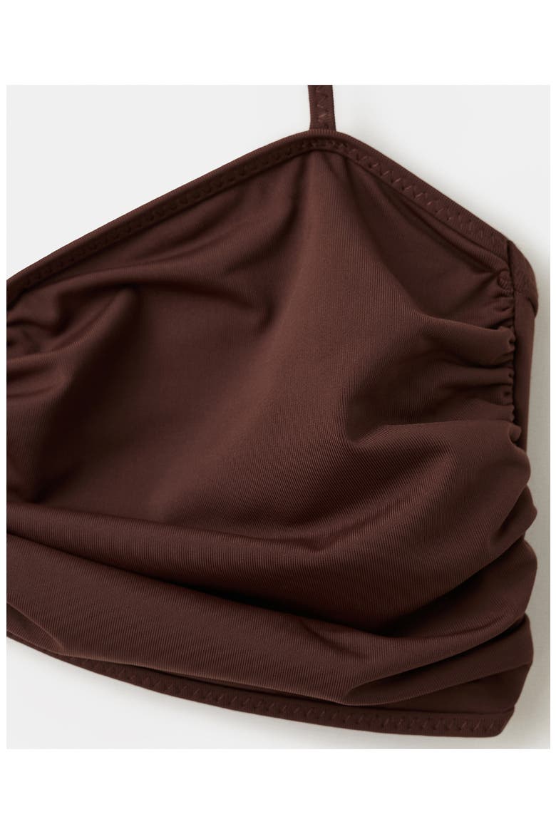 Bandeau Bikini Top, Alternate, color, RUSSET