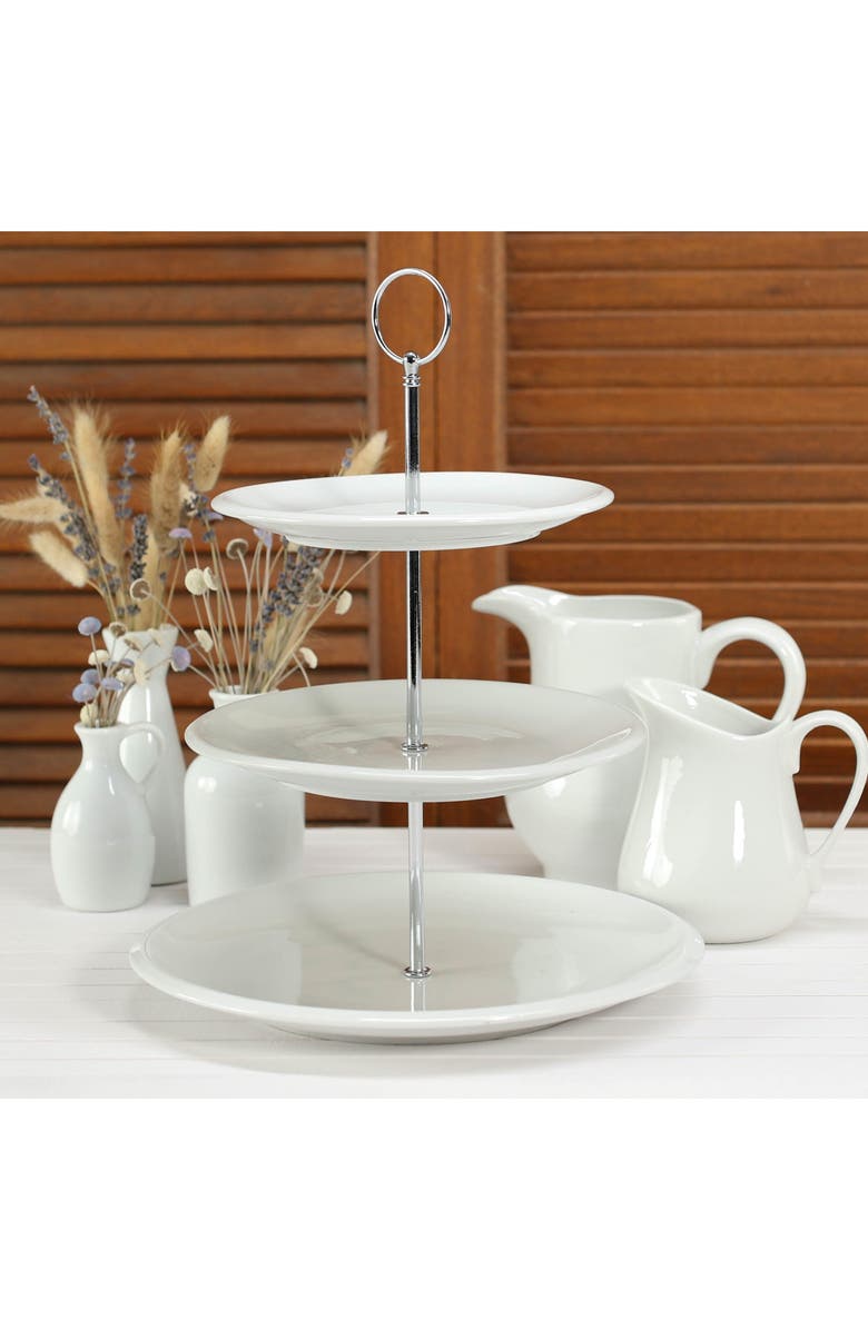 BIA Cordon Bleu 3-Tier Stand, Alternate, color, White