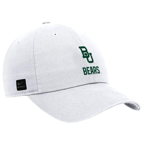 Men's Nike White Baylor Bears 2025 On-Field Club Adjustable Hat