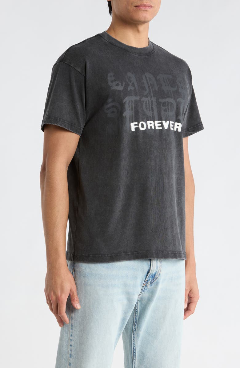 SANTO STUDIO Forever Drappo Twitch Edition Graphic T-Shirt, Alternate, color, Black