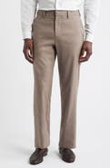 Nordstrom Linen Blend Flat Front Pants