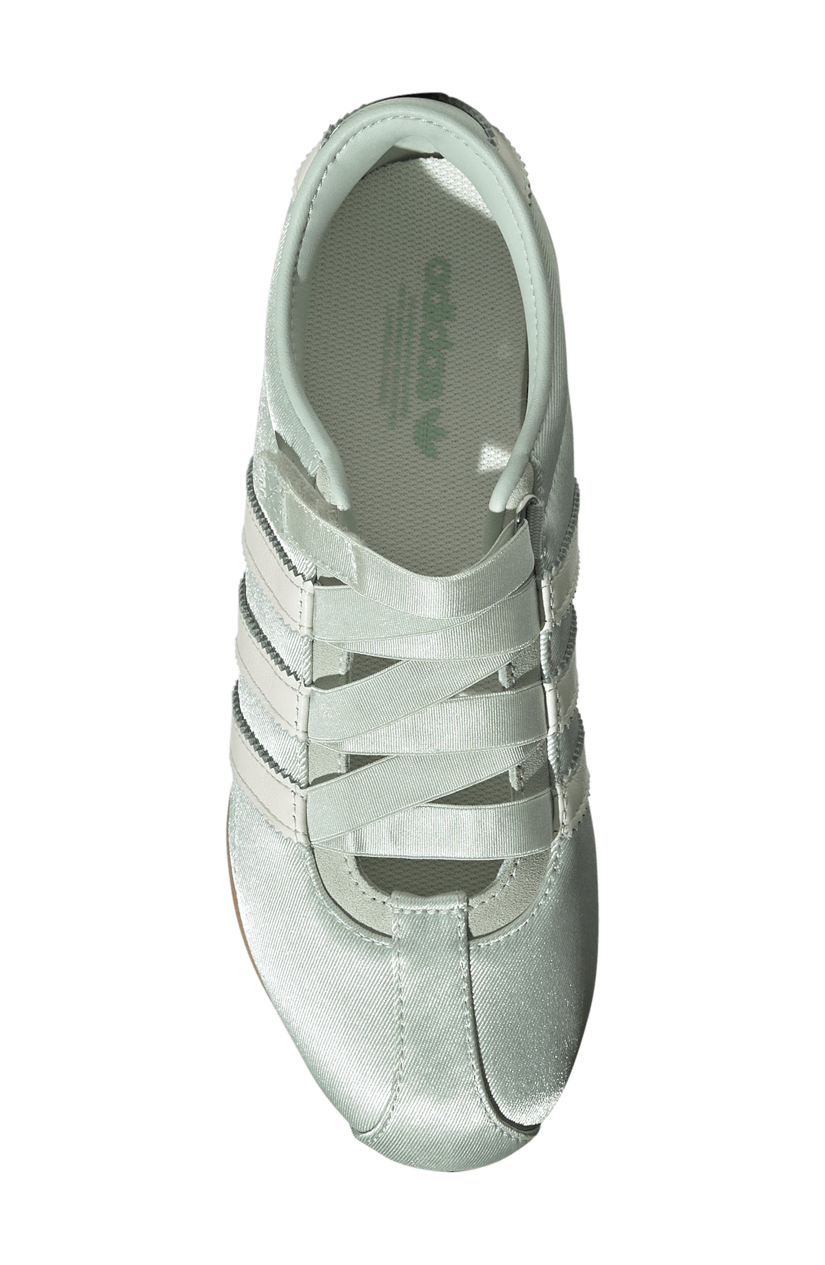 Tokyo Mary Jane Shoe, Alternate, color, LINEN GREEN/ OFF WHITE/ SILVER