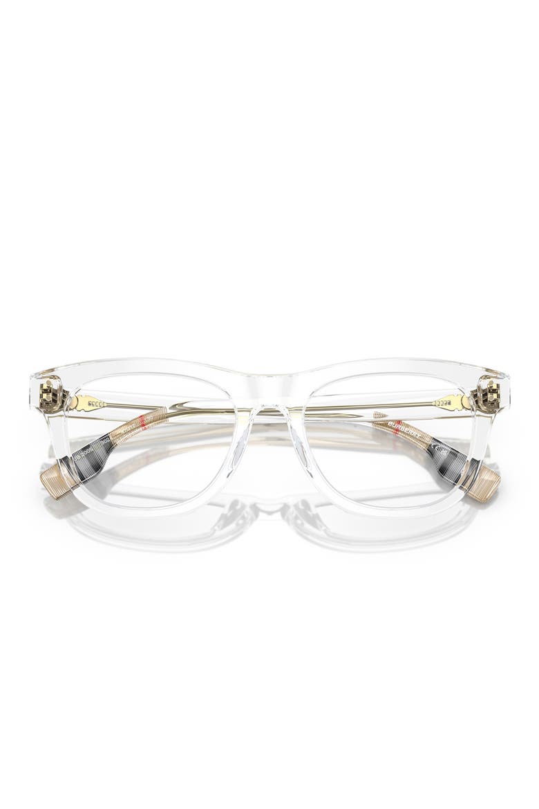 47mm Square Optical Glasses, Alternate, color, TRANSPARENT / DEMO LENS
