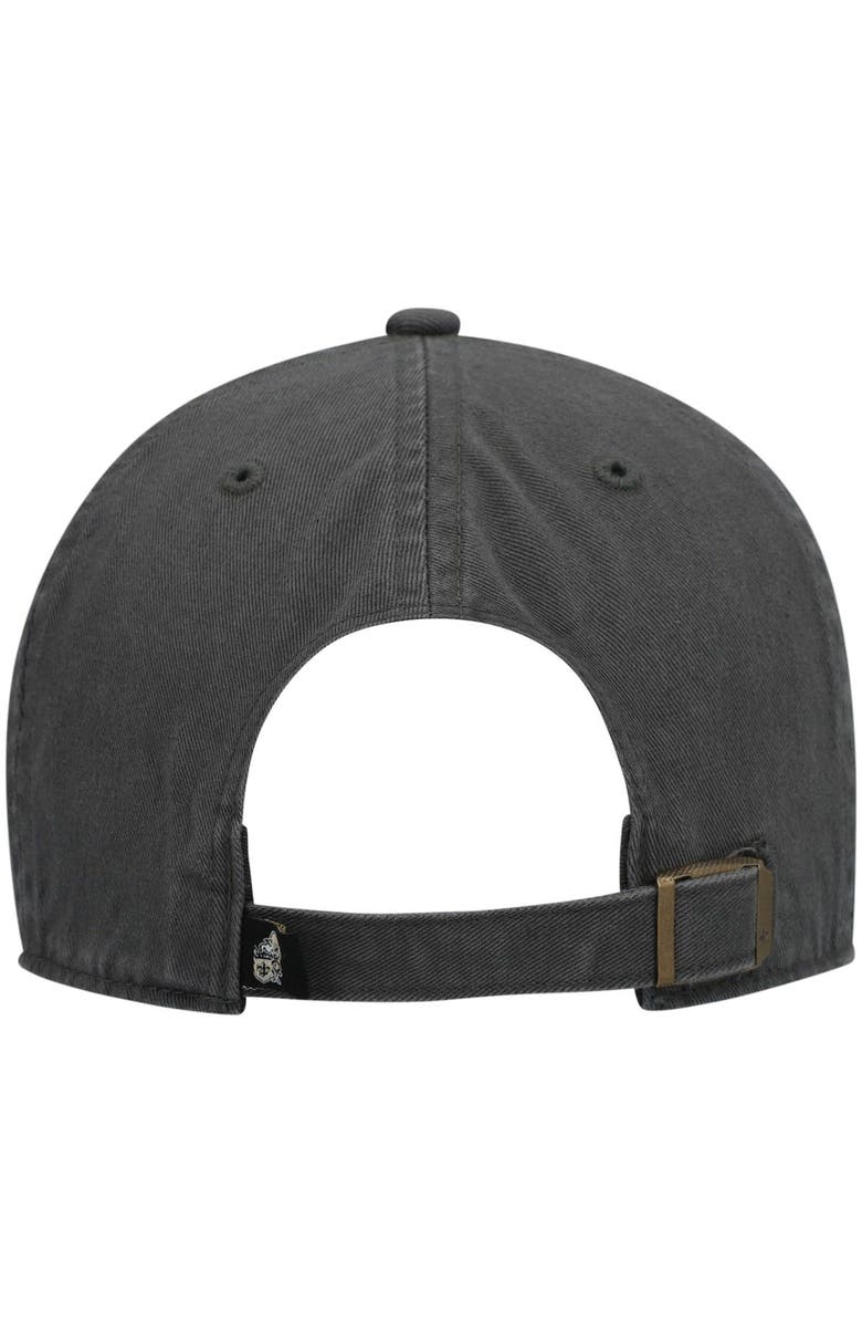 '47 Men's '47 Charcoal New Orleans Saints Clean Up Legacy Adjustable Hat, Alternate, color, Charcoal