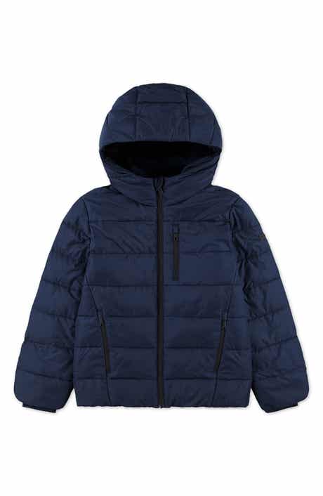 abercrombie kids Kids' Midweight Hooded Puffer Jacket