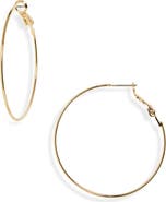 Nordstrom Thin Hoop Earrings