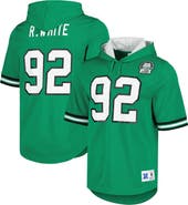 Mitchell & Ness Men's Mitchell & Ness Reggie White Kelly Green Philadelphia Eagles Retired Player Name & Number Mesh Hoodie T-Shirt