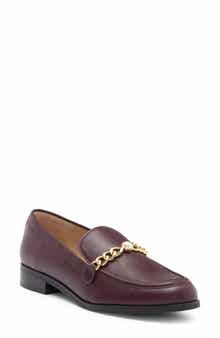 Stuart Weitzman Owen Pearl Chain Loafer