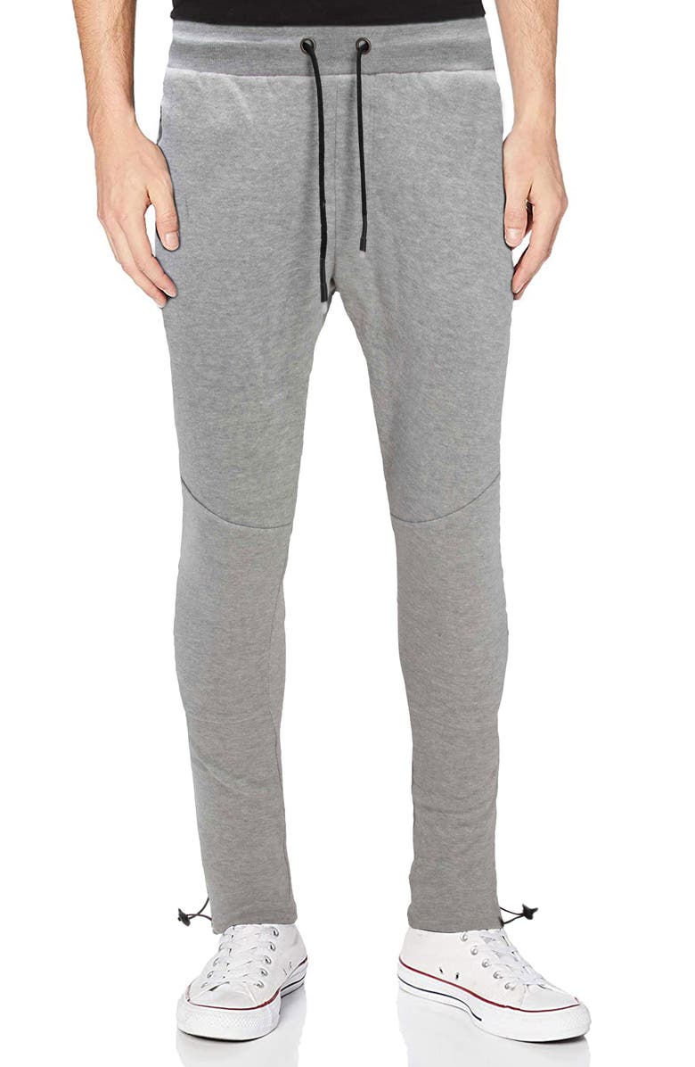 XRAY Men's Zip Pocket Fleece Joggers, Main, color, Light Grey