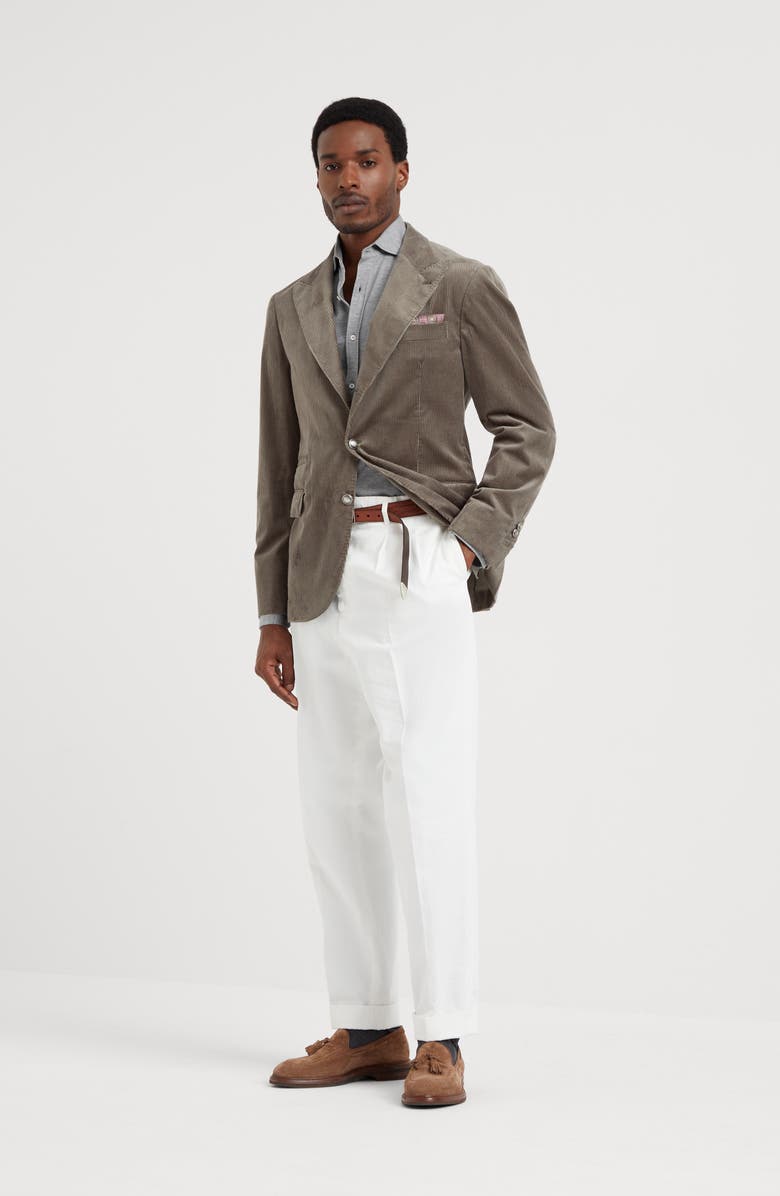 Brunello Cucinelli Corduroy blazer, Alternate, color, 