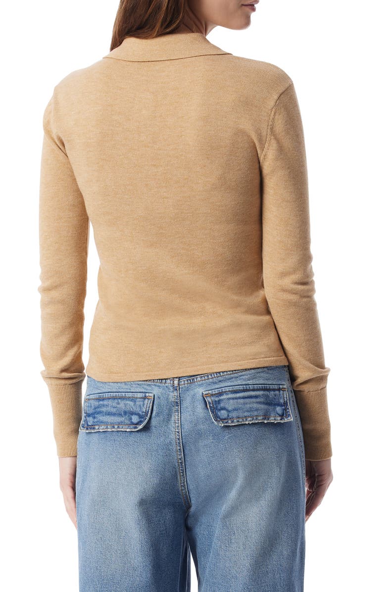 DO by Dee Ocleppo Sinead Polo Sweater, Alternate, color, Heather Camel