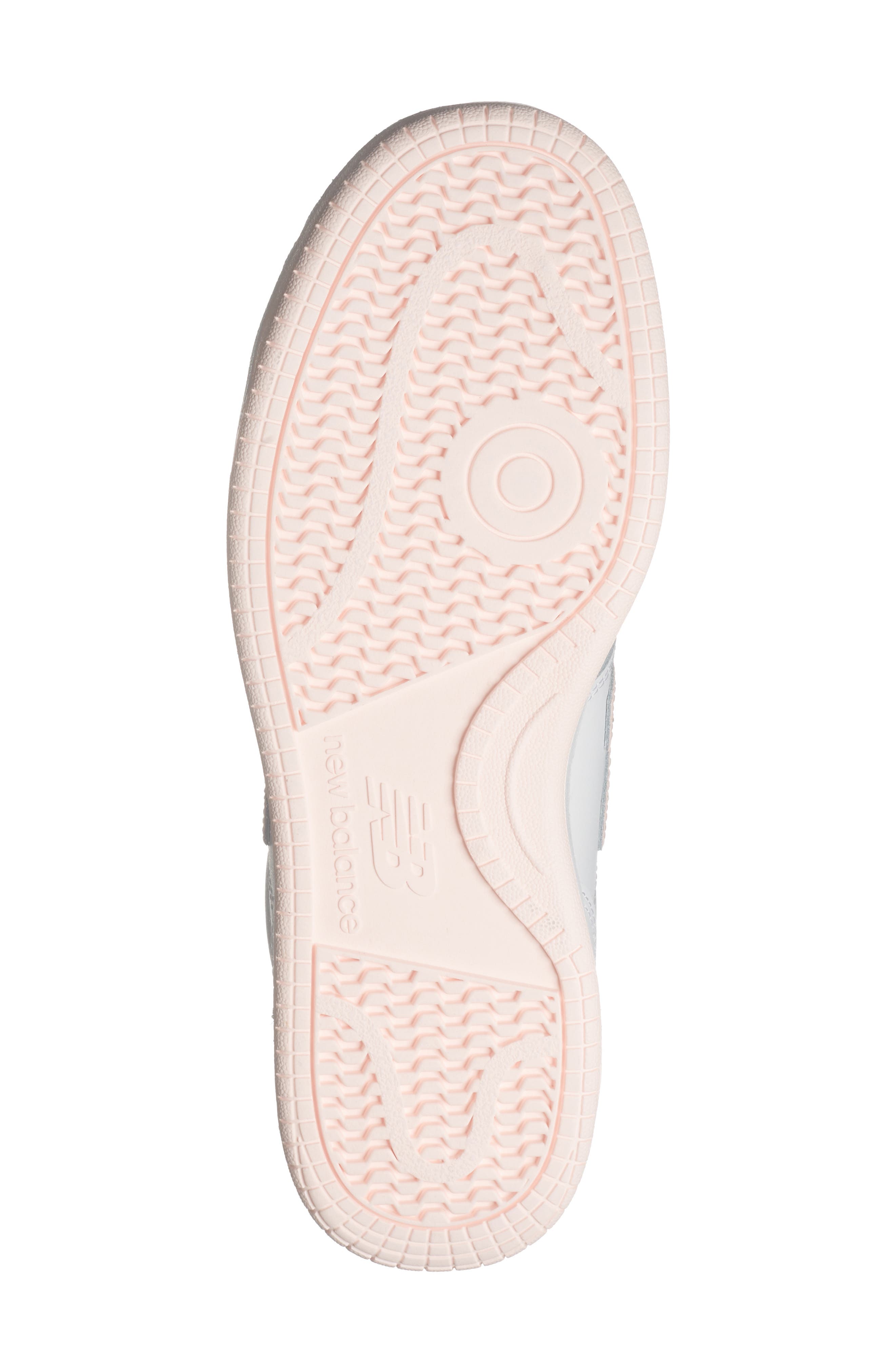 New Balance 080 Sneaker, Alternate, color, White/ Shell Pink
