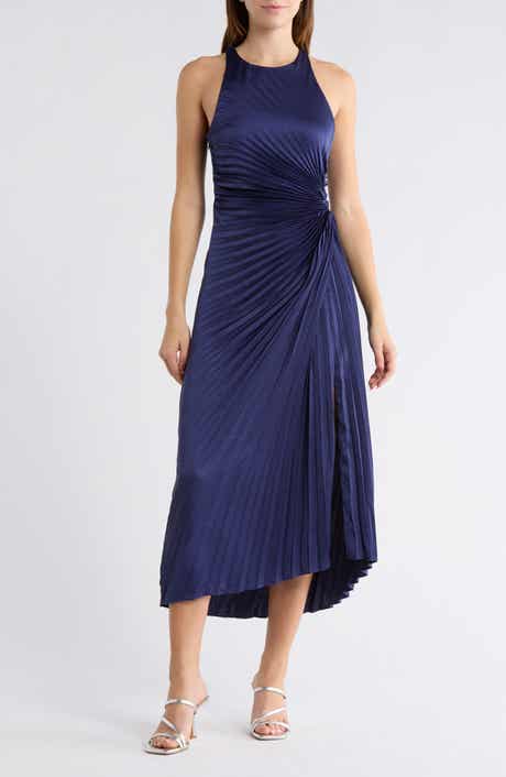 A.L.C. Reagan Asymmetric Pleat Dress
