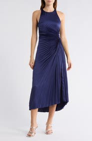A.L.C. Reagan Asymmetric Pleat Dress