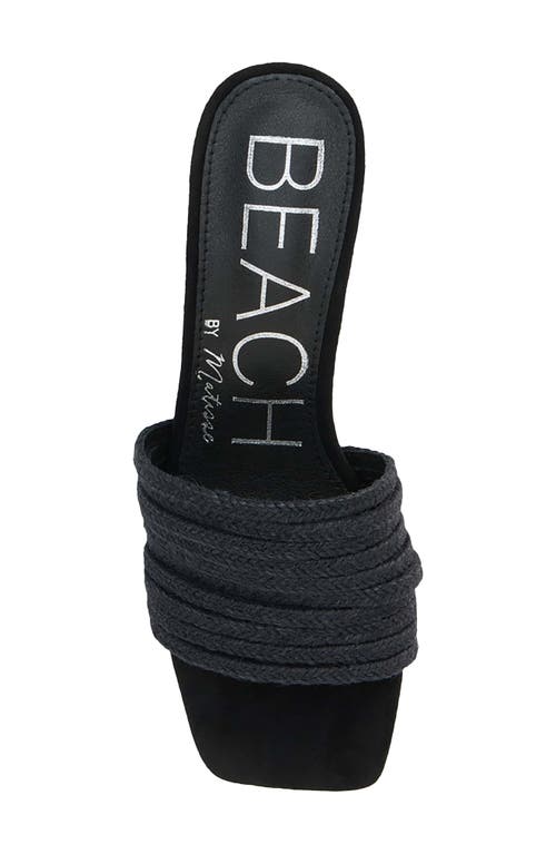 Beach By Matisse Grenada Slide Sandal In Black