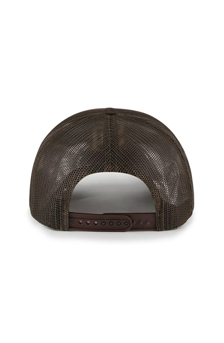 '47 Men's '47 Brown San Diego Padres Foamo Trucker Snapback Hat, Alternate, color,