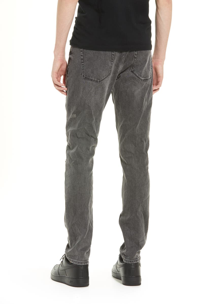 Ksubi Chitch Exile Trashed Men's Ripped Slim Fit Jeans, Alternate, color,