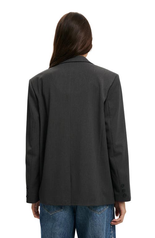 Shop Cotton On Lolita Blazer In Charcoal