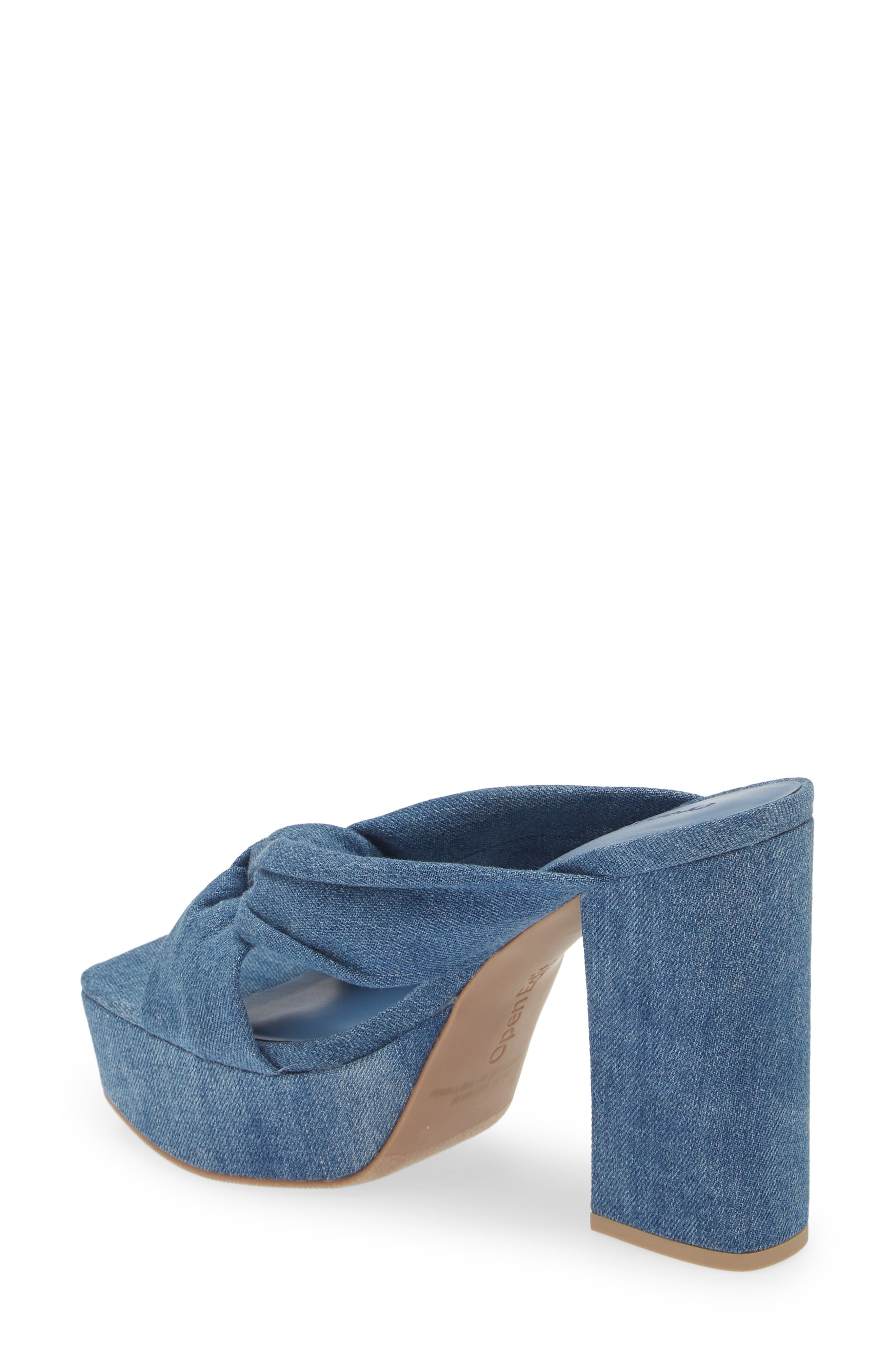 Open Edit Kaia Platform Sandal, Alternate, color, 