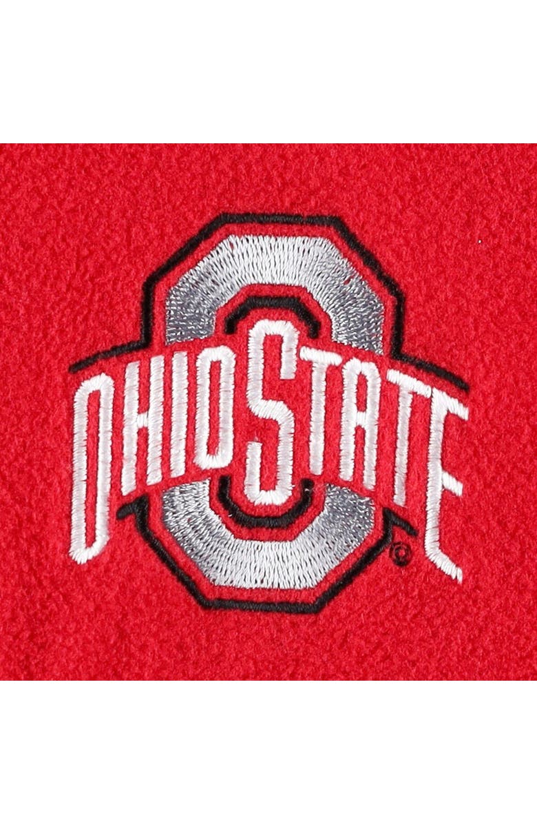 Columbia Men's Columbia Black Ohio State Buckeyes Lodge Quarter-Zip Hoodie, Alternate, color, Black