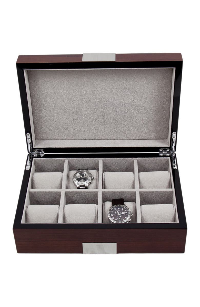 Bey-Berk Lacquered Wooden Watch Case, Main, color, 