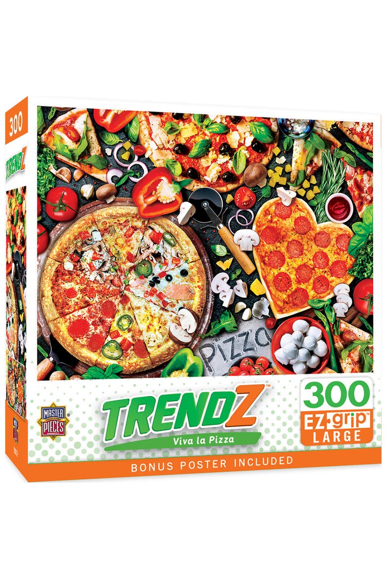 Viva La Pizza 300 Piece Jigsaw Puzzle, Main, color, Multicolor