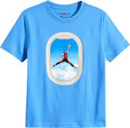 Jordan Kids' Air Jordan Plane Window Graphic Cotton Blend T-Shirt