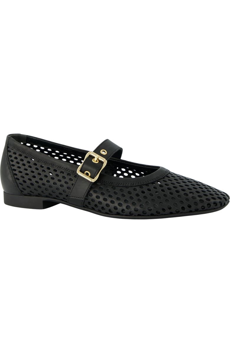 Paul Green Dana Mary Jane Flat, Main, color, Black Leather