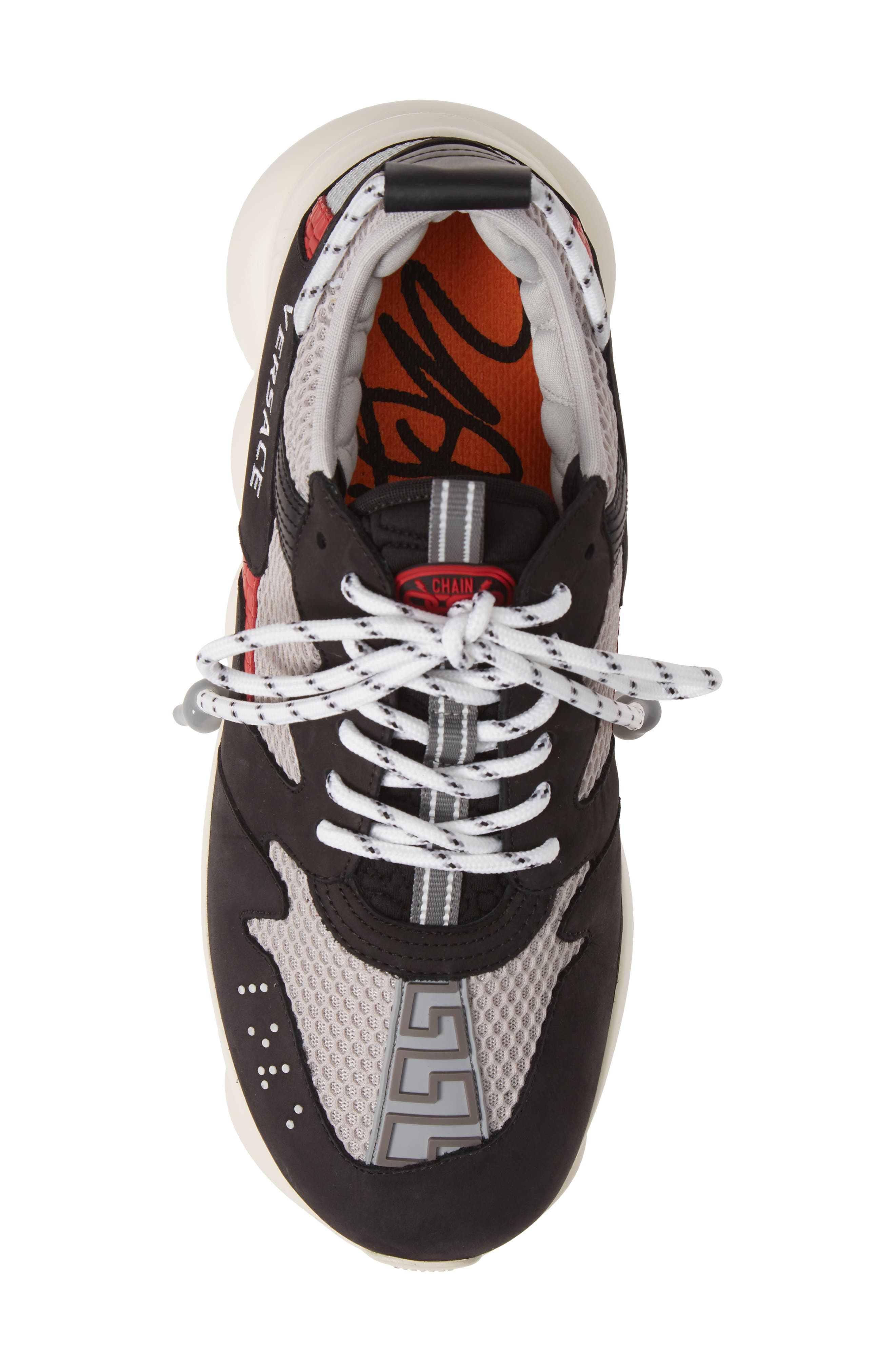 Versace Chain Reaction Sneaker, Alternate, color, 